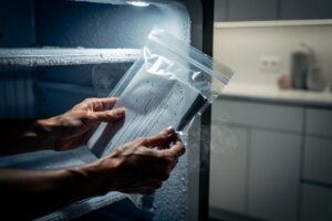 Domatorzy trzymają koperty w zamrażalniku, a specjaliści organizacji domu wiedzą po co